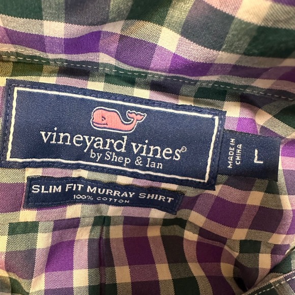 Vineyard Vines Bundle of 3 Mens L 100% Cotton Long Sleeve Button Down Shirts - Picture 10 of 12